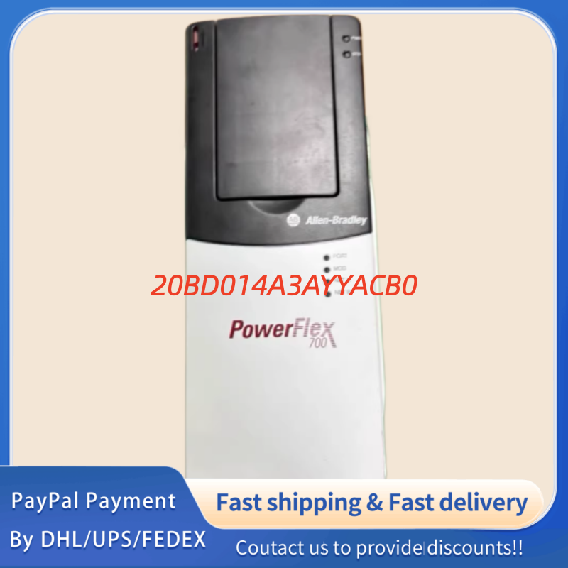 1PC used 100% tested 20BD014A3AYYACB0 Allen‑Bradley (Rockwell Automation) PowerFlex 700 AC  Drive  #QYM001 J1688