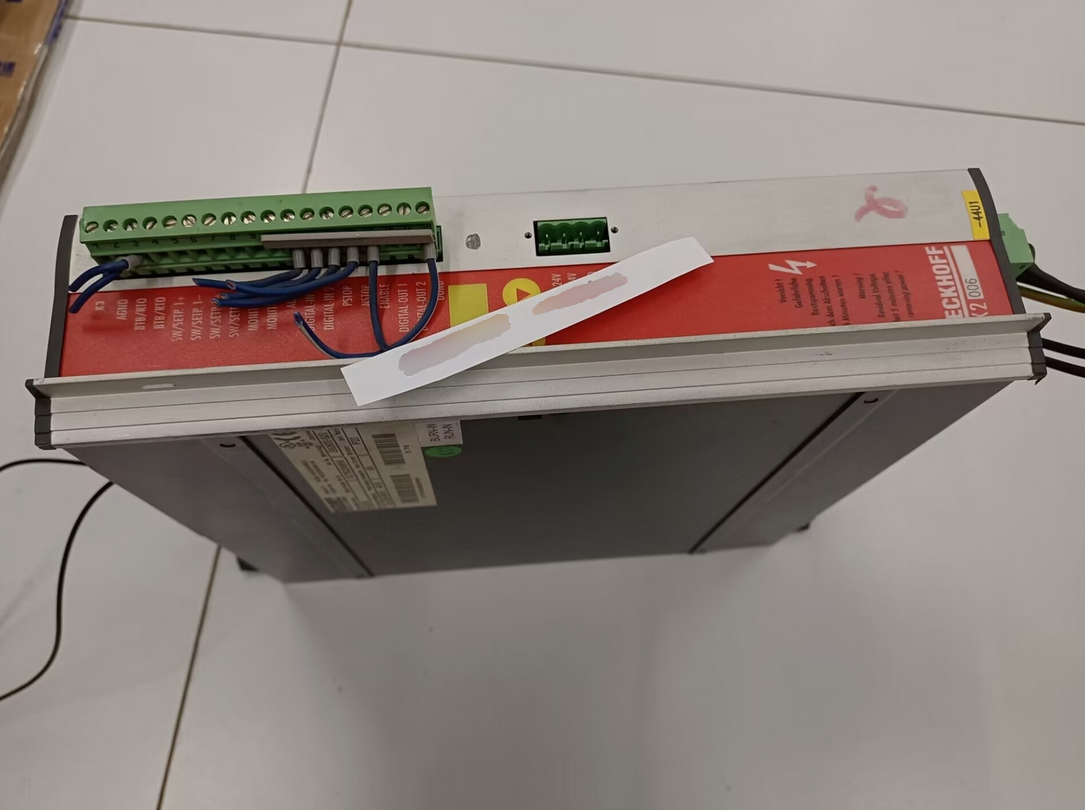 1PC USED AX2006 S60600-520  Beckhoff Servo Drive with B900 Interface  Tested working #lyd001&j1688