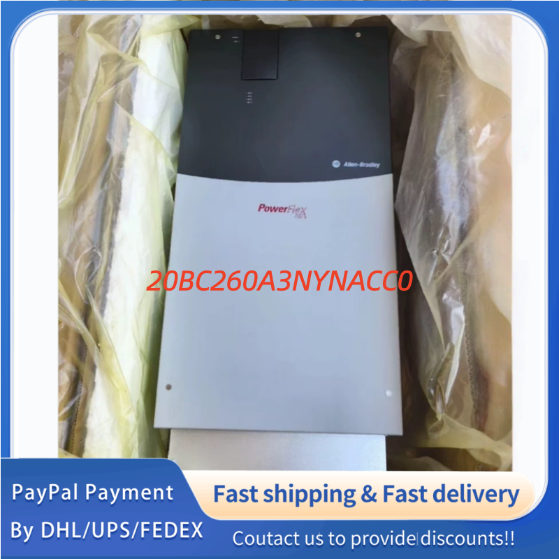 1PC NEW  20BC260A3NYNACC0 ( no original package) Allen‑Bradley (Rockwell Automation) PowerFlex 700 AC Drive Adjustable Frequency AC Drive #QYM001 J1688
