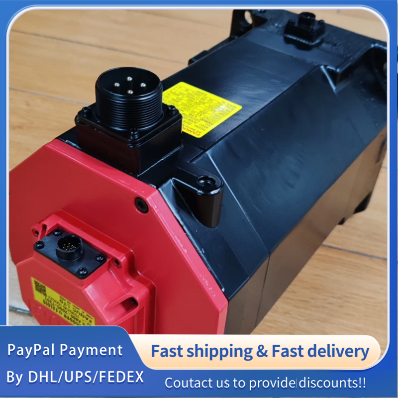 1PCS used working FANUC A06B-0273-B420 servo motor