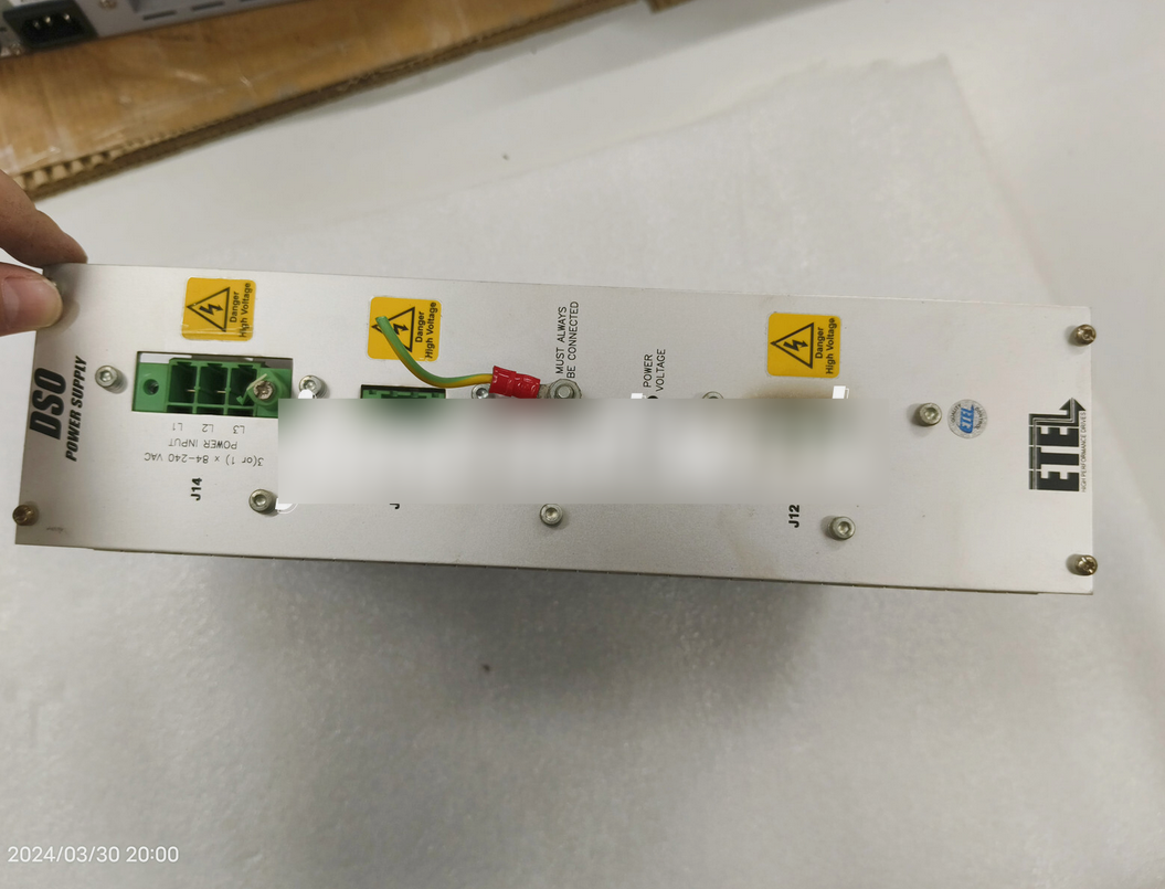 1PC USED DSO-PWR111C-000B ETEL Servo Motor Power Card Tested working #lyd001&j1688