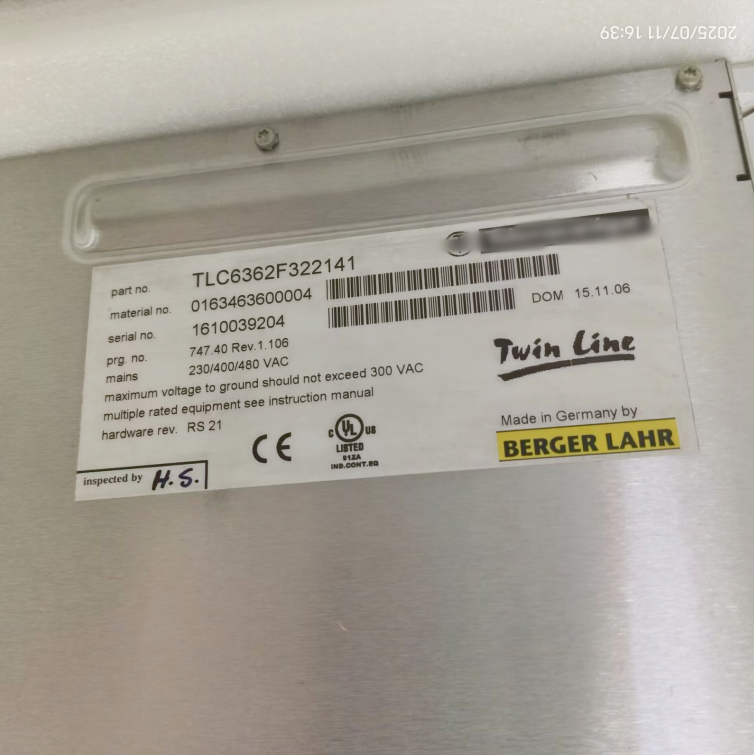 1PC USED TLC6362F322141 Schneider Electric Drive Tested working #lyd001&j1688