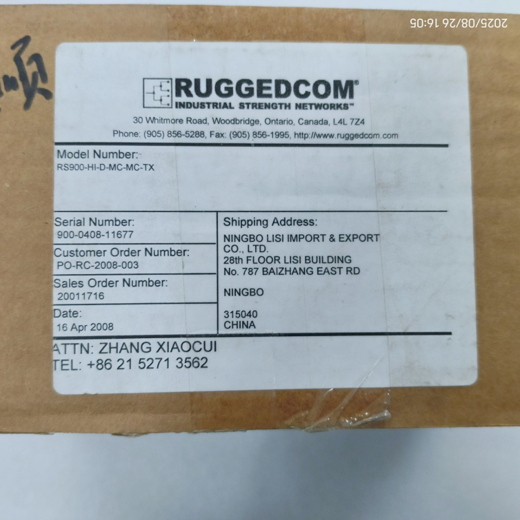 1PC NEW RS900-HI-D-MC-MC-TX 900-0408-11677 RUGGEDCOM Industrial Network Device #lyd001&j1688