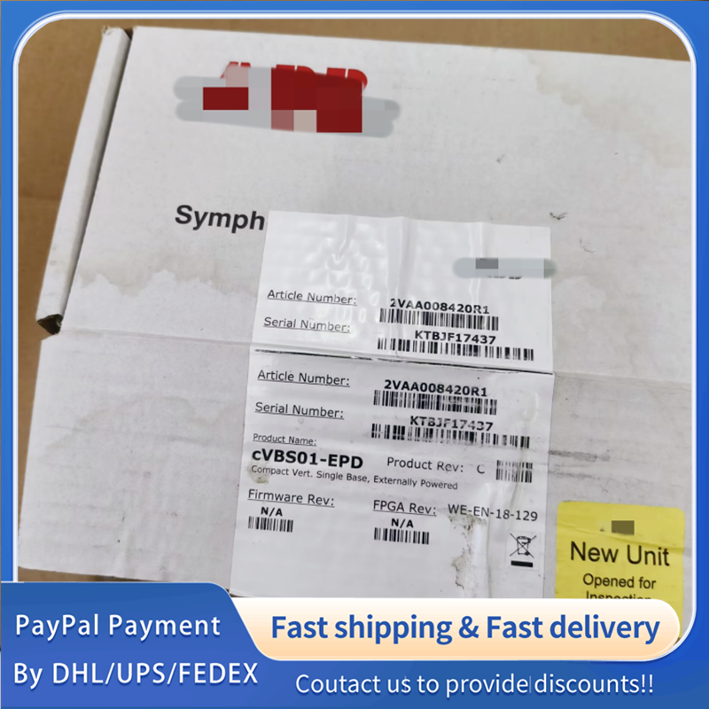 1PC NEW CVBS01-EPD 2VAA008420R1 ABB Externally Powered Mounting Base #lyd001&j1688