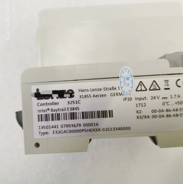 1PC USED E32GAC00000P5H0XXX-02S13340000  Lenze Controller Tested working #lyd001&j1688