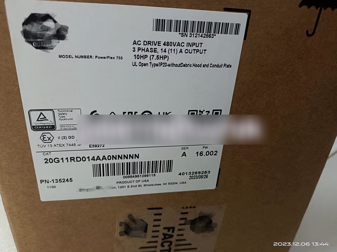 1PC NEW 20G11RD014AA0NNNNN Allen-Bradley AC Drive #lyd001&j1688
