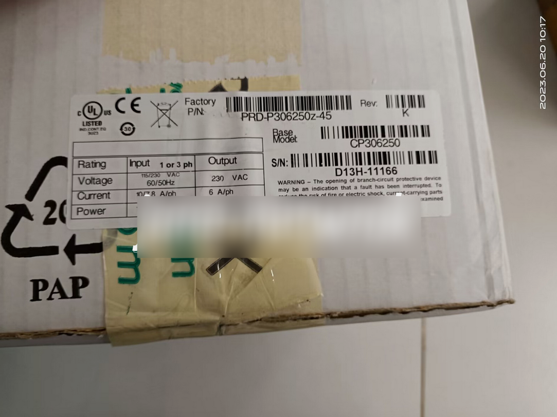 1PC NEW CP306250 PRD-P306250Z-45 Kollmorgen Servo Drive #lyd001&j1688