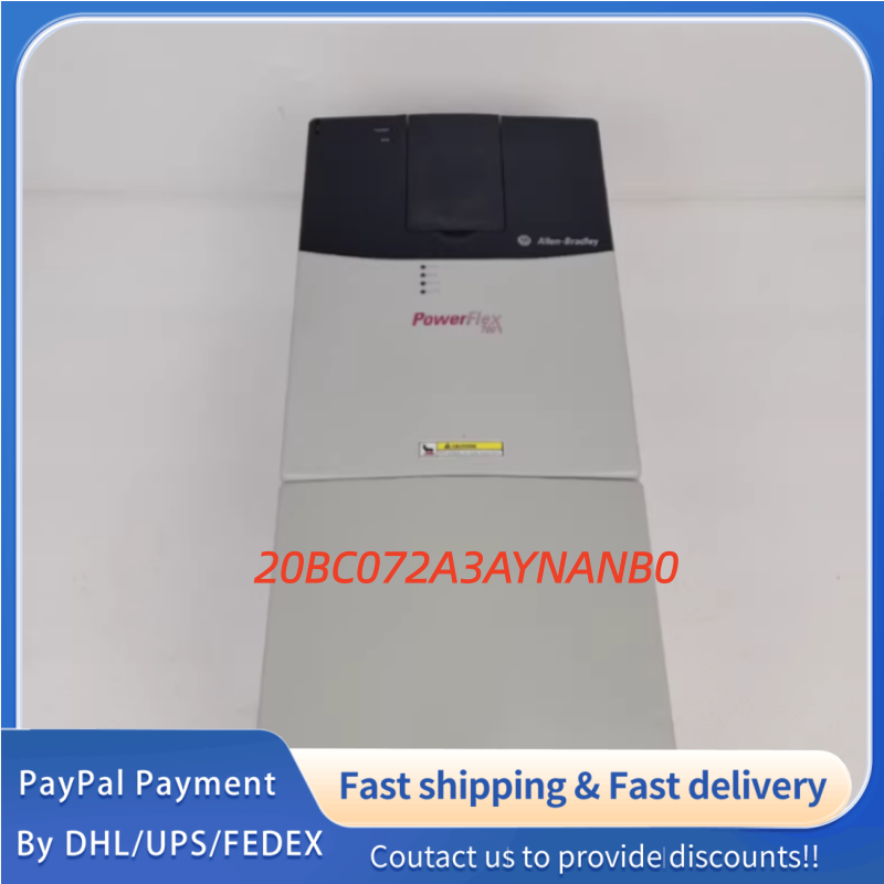 1PC used 100% tested   20BC072A3AYNANB0 Allen‑Bradley (Rockwell Automation) PowerFlex 700 AC Drive Adjustable Frequency AC Drive #QYM001 J1688