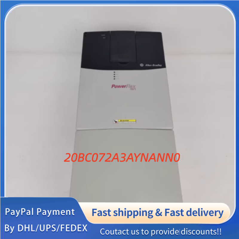 1PC used 100% tested   20BC072A3AYNANN0 Allen‑Bradley (Rockwell Automation) PowerFlex 700 AC Drive Adjustable Frequency AC Drive #QYM001 J1688