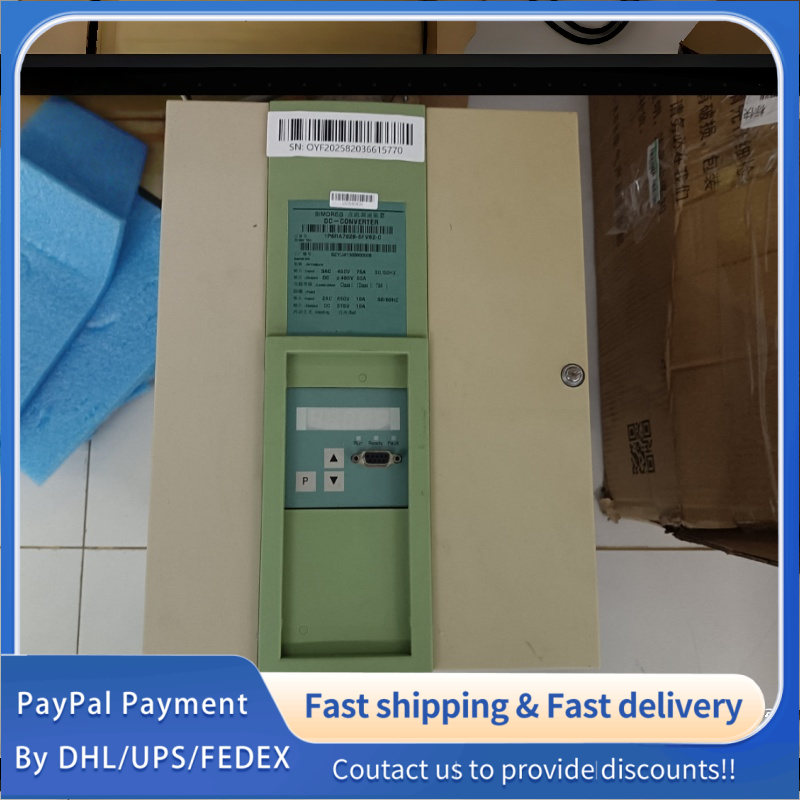 1PC used working  1P6RA7028-6FV62-0  MASTER series rectifier  DC speed-regulating motor DC-converter  #QYM001 J1688