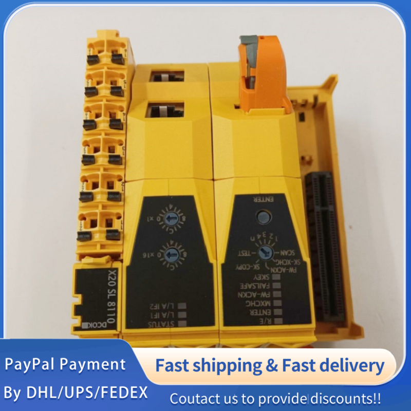 1 PC used working good condition  B&R Module X20SL8110 Made in AUSTRIA #QYM001 J1688