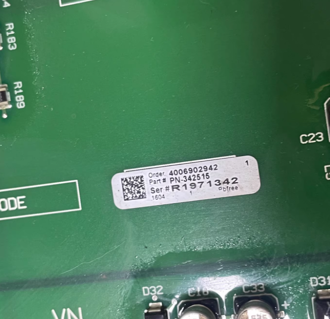 1PC used working PN-342515  the gate driver board of Allen-Bradley (AB) PowerFlex 700/700S series frequency converters  #QYM001 j1688