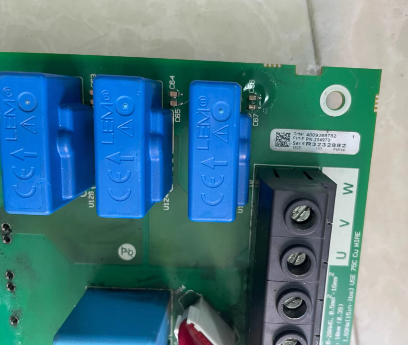 1PC used working  PN-204970 for the analog I/O expansion board of ABB ACS880 series industrial frequency converters  #QYM001 J1688