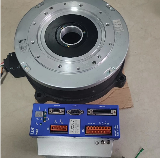 1SET used working  M-PN4180KN001+EDC-PN4180AB502-B NSK EDC Series Servo Drive + Matching Control/Interface Motor#QYM001