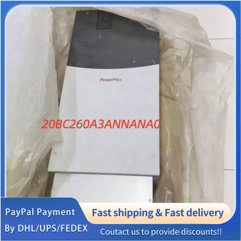 1PC NEW 20BC260A3ANNANA0(no original package) 175 HP (132 kW) at 400 VAC, 3‑Phase Allen‑Bradley PowerFlex® 700 AC Drive  #QYM001 J1688
