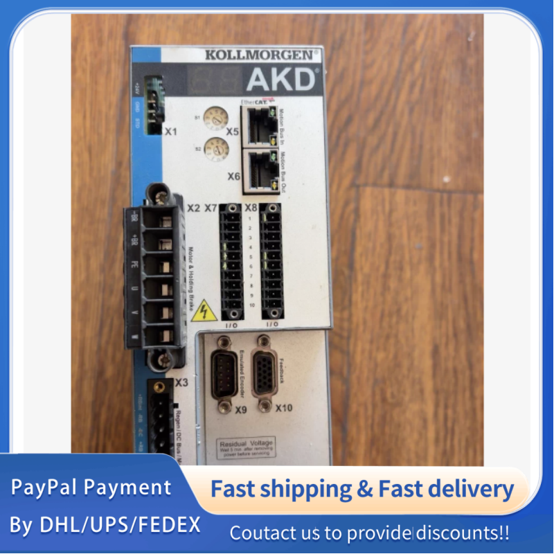 1PC used working Kollmorgen AKD‑P01206‑NBEC‑0000 Servo Drive  #QYM001