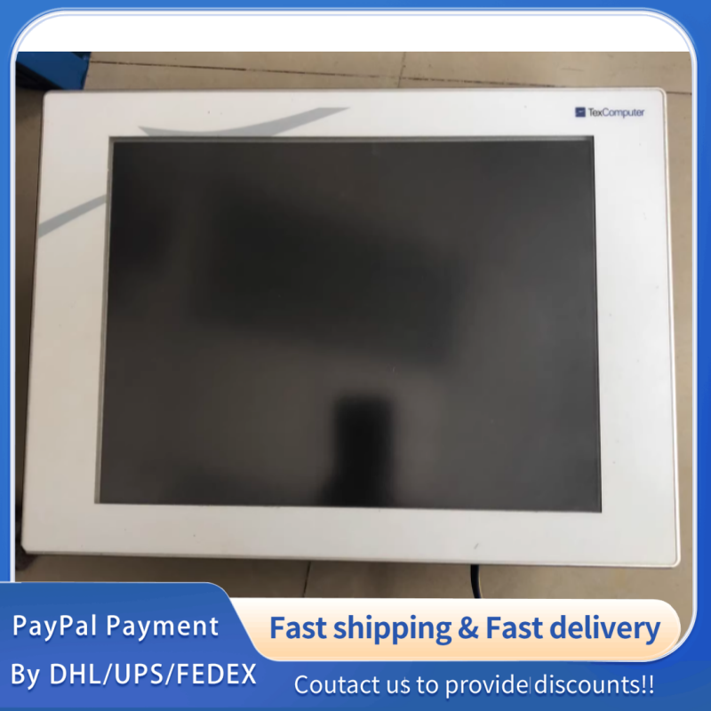 1PC  used working  TexComputer PN81607 Industrial HMI Touch Screen   #QYM001