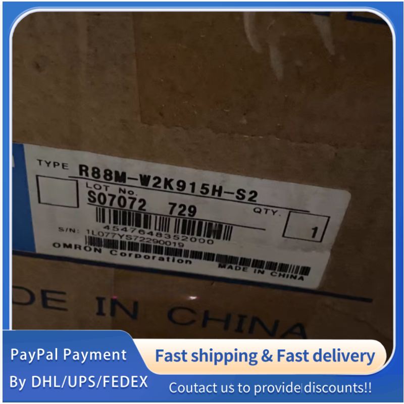 1PC NEW R88M-W2K915H-S2 OMRON R88M-W Series AC Servo Motor #QYM001