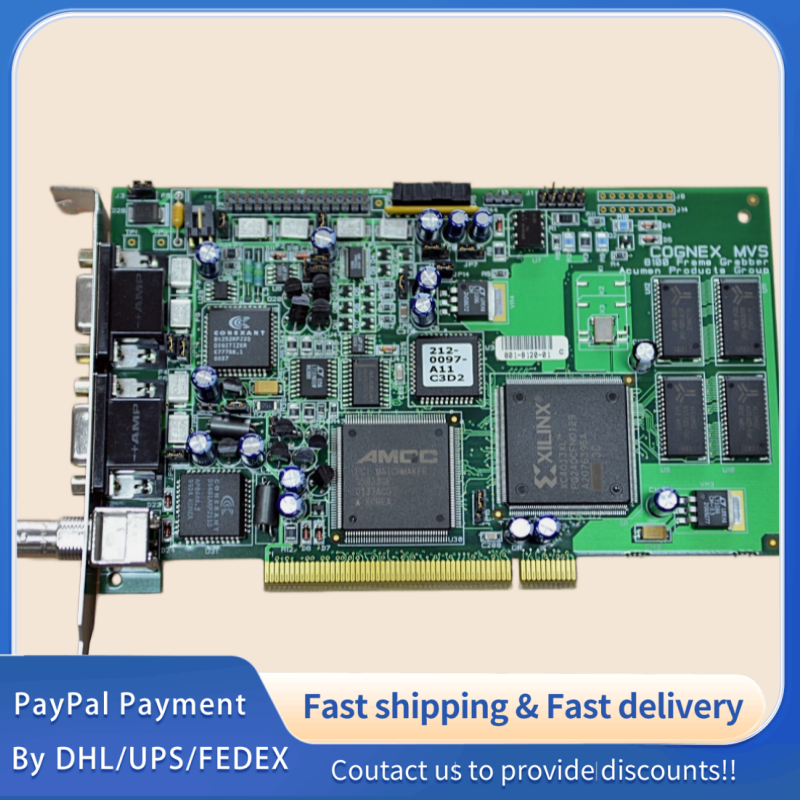 1PC USED  100% tested MVS-8100 VPM-8100Q-000 REV A COGNEX Industrial Frame Grabber / Vision Acquisition Card  #QYM001 J1688
