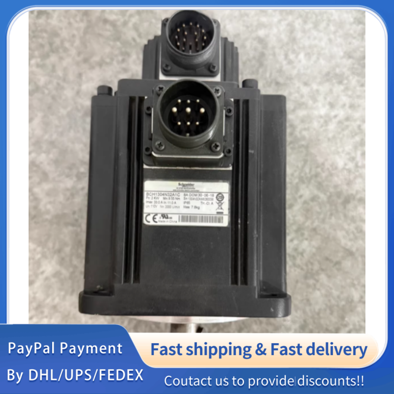 1PC used 100% tested  BCH1304N32A1C  Schneider Lexium 23 Plus AC Servo Motor 2.0kW  #QYM001