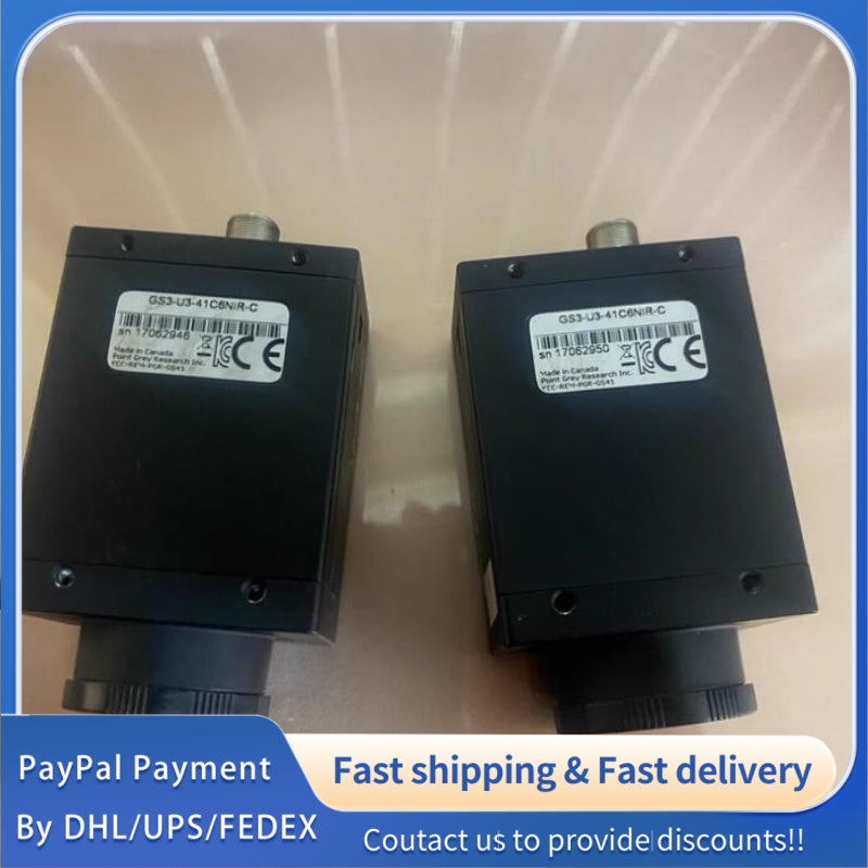 1pcs used GS3-U3-41C6NIR-C Industrial Camera USB FLIR PointGrey  #LYQ007