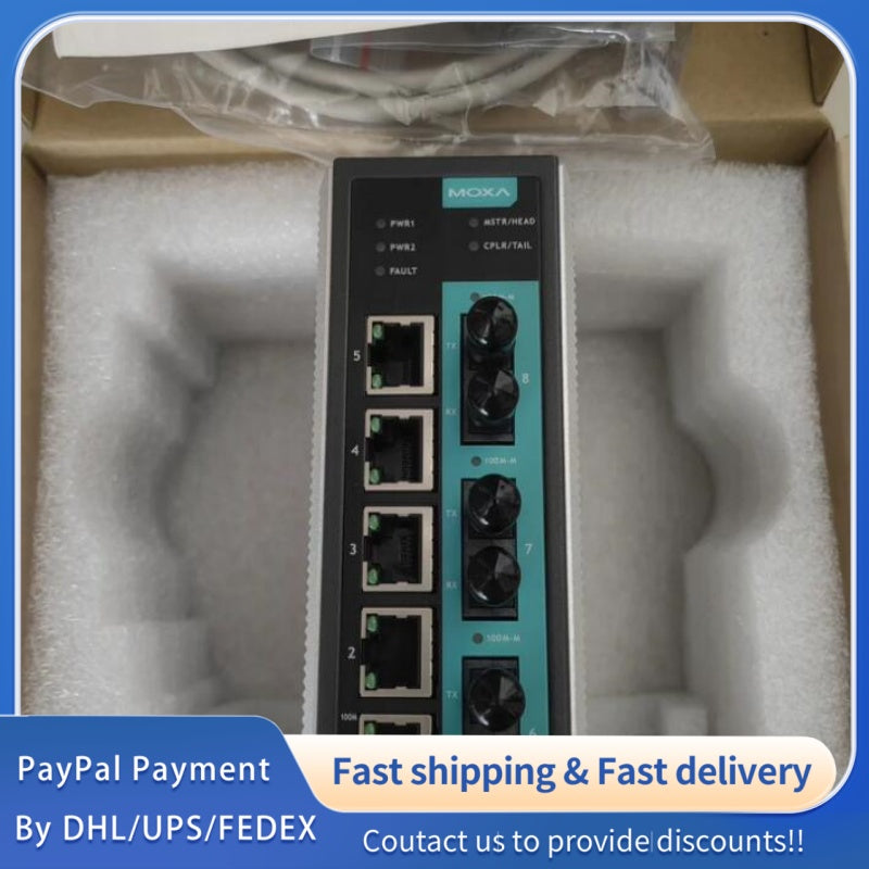 1PCS new  EDS-408A-3M-ST-T industrial Ethernet switch moxa #LYQ007