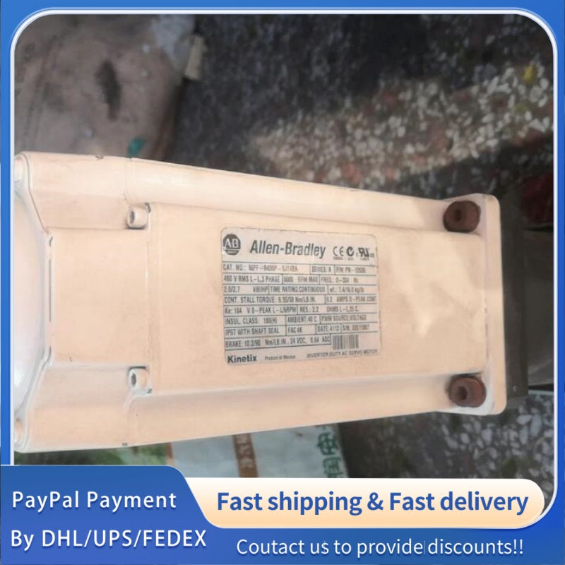 1  PCS used  MPF-B430P-HJ74BA  ABROCKWELL motor #LYQ007