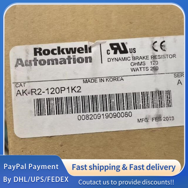 1  PCS NEW  AK-R2-120P1K2 AB Rockwell Braking resistor #LYQ007