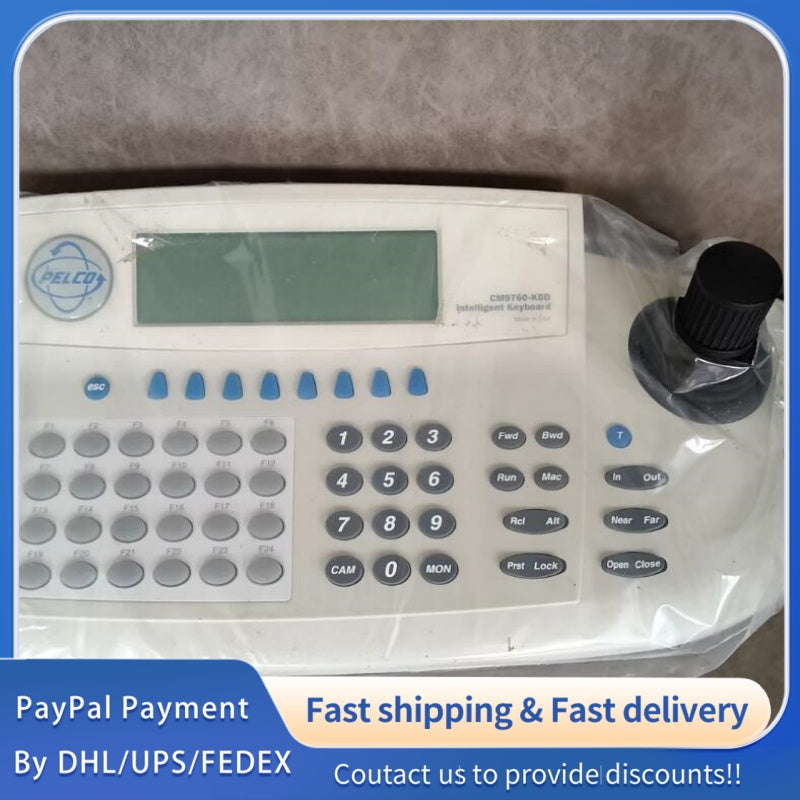 1  PCS  NEW  CM9760-KBD-AU  PELCO control keyboard #LYQ007