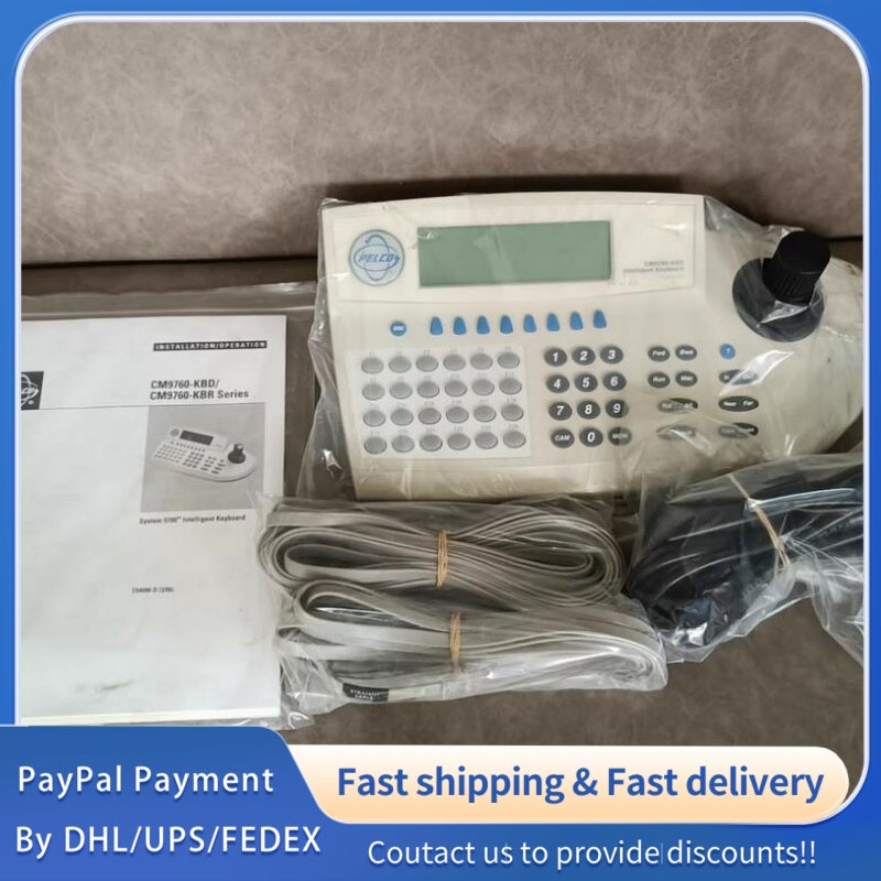 1  PCS  NEW  CM9760-KBD-AU  PELCO control keyboard #LYQ007