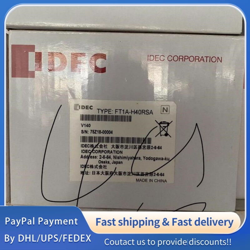 1  PCS   NEW idec  FT1A-H40RSA controller #LYQ007