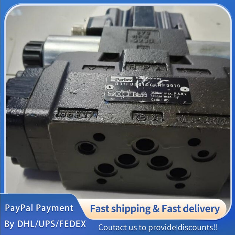 1  PCS used PARKER D31FBE01DC4NF001 Proportional valve #LYQ007