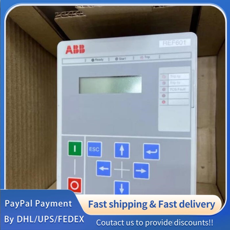 1 PCS used ABB REF601 REF601BE446BD1NH Relay #LYQ007