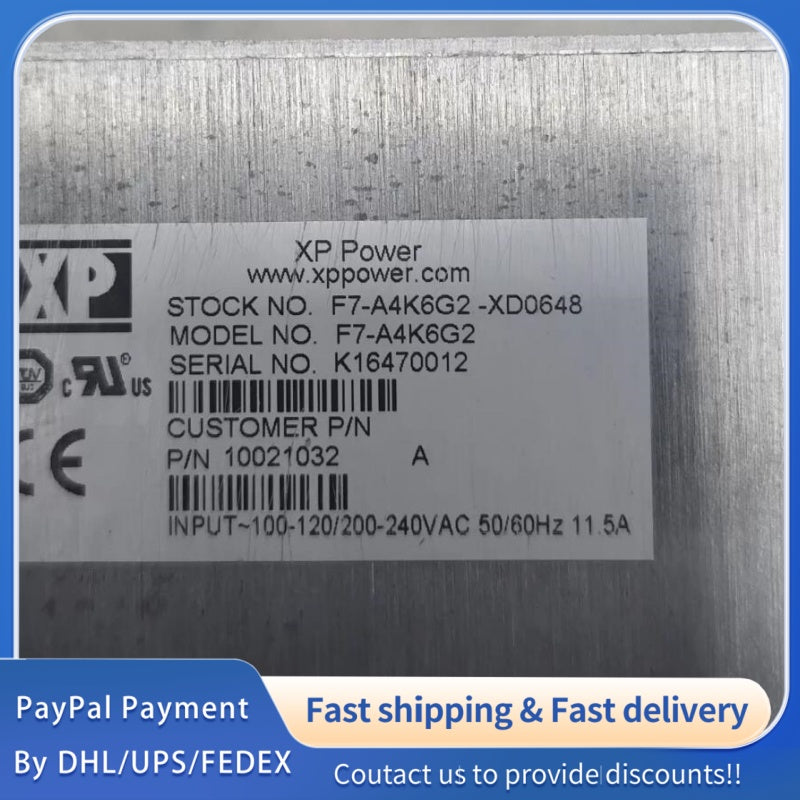 1  PCS used XP power F7-A4K6G2 power supply