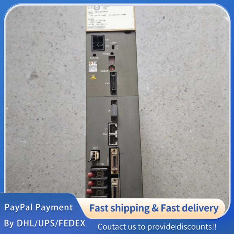 1PCS used Sanyo   PQM1A100A5HKSSA Servo Drive #LYQ007