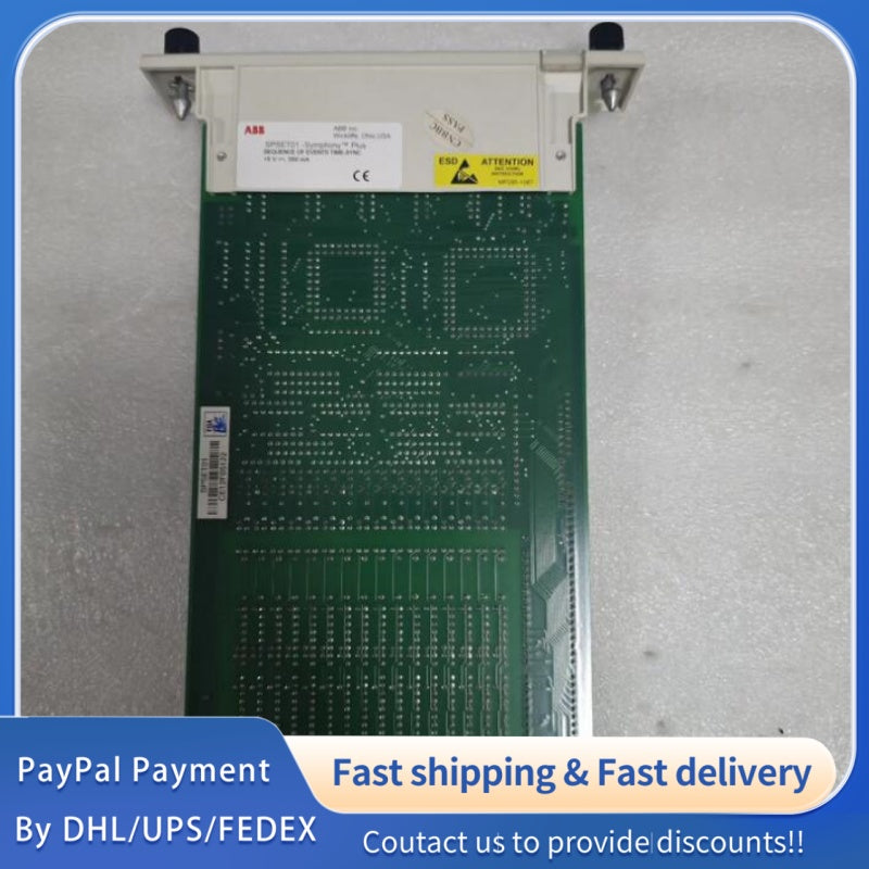 1  PCS used ABB SPSET01  Control Card #LYQ007