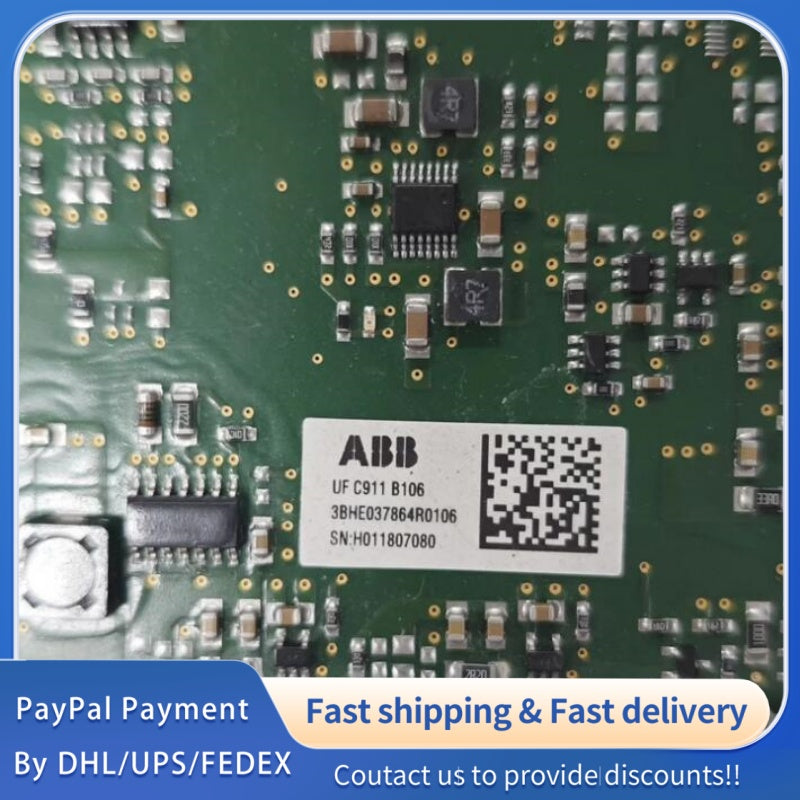 1pc used ABB 3BHE037864R0106 UF C911 B106 #LYQ007