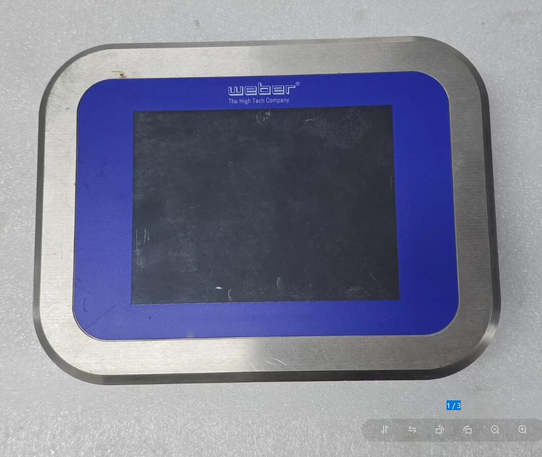 1  PCS used weber A06-PC-VA-WEBER-S Touch Screen Module #LYQ007