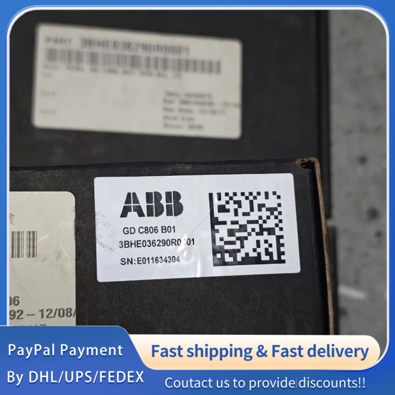 1  PCS new ABB GD C806 B01 3BHE036290R0001 module #LYQ007