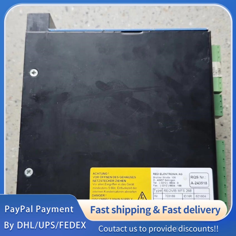 1PC used  REOVIB MFS 268 controller #LYQ007