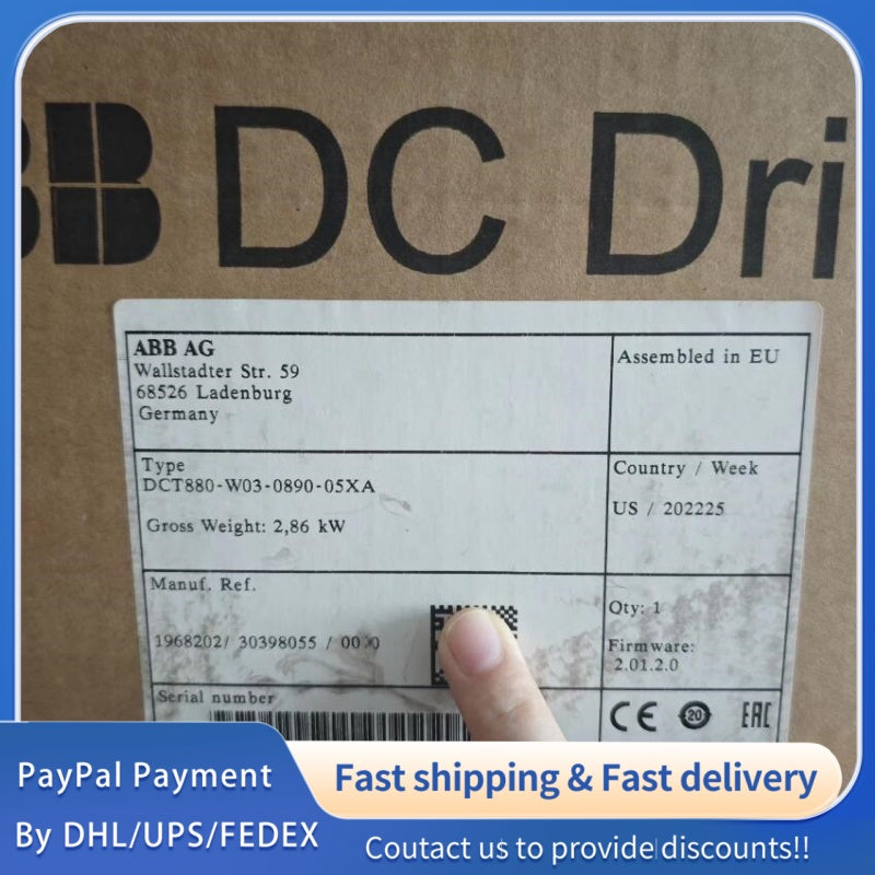 1  PCS new  ABB DCT880-W03-0890-05XA  DC Drive #LYQ007