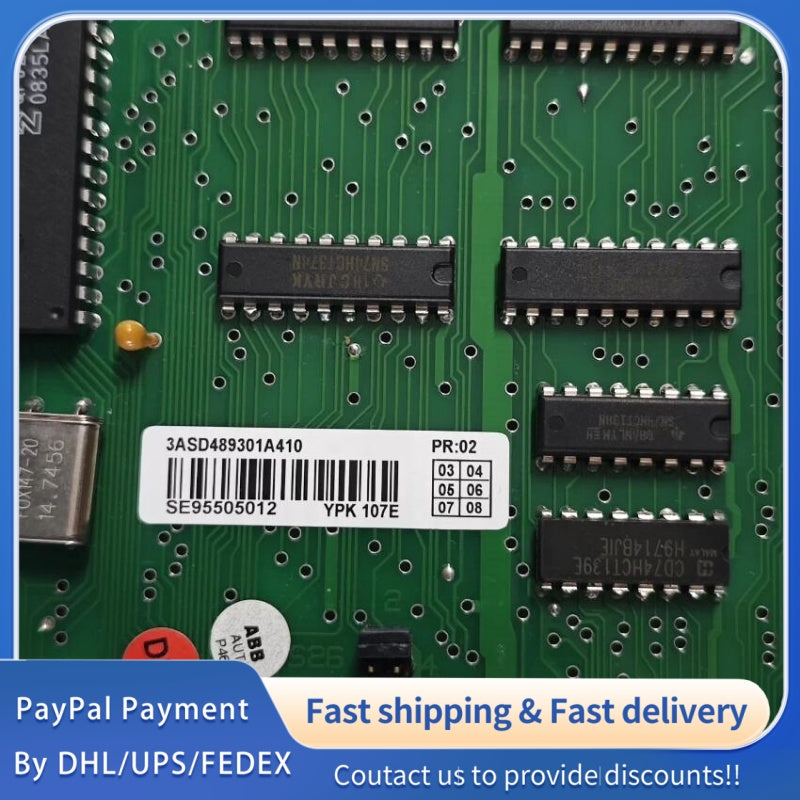 1  PCS USED ABB 3ASD489301A410 control module #LYQ007