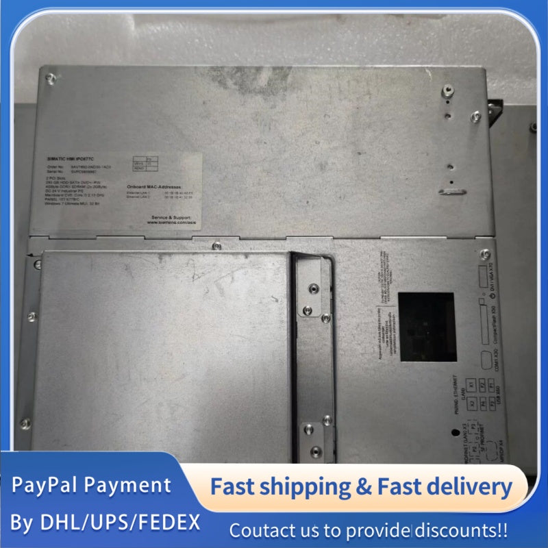1PC for used Siemens SIMATIC Panel 6AV7892-0AD30-1AC0 #LYQ007
