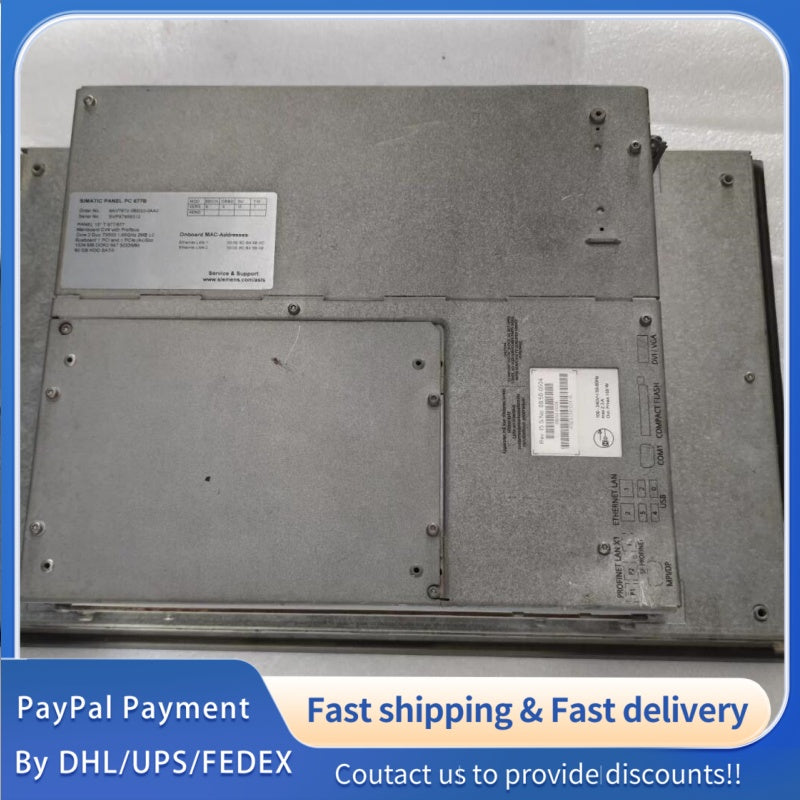 1  PCS  USED Siemens SIMATIC Panel 6AV7872-0BD20-0AA0 #LYQ007
