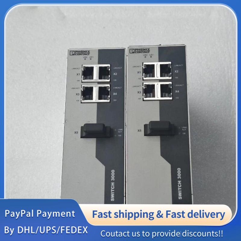 1  PCS used Phoenix Contact FL SWITCH 3004T-FX #LYQ007