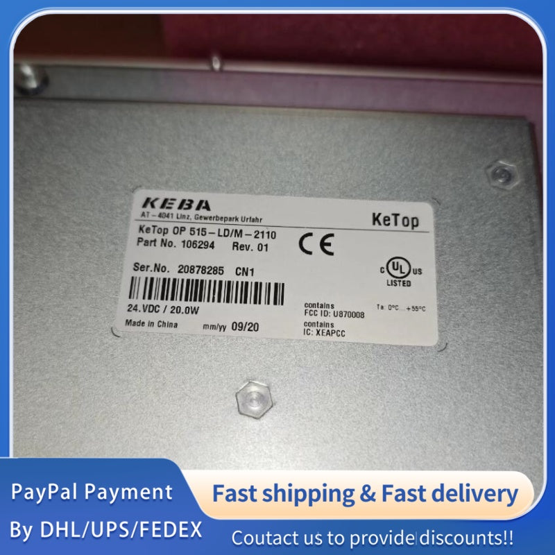 1  PCS new KEBA KeTop OP 515-LD/M-2110 HMI Touchscreen #LYQ007
