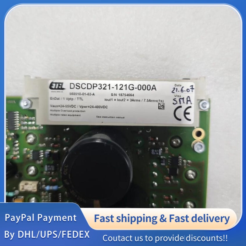 1pc used ETEL Control Motherboard DSCDP321-121G-000A#LYQ007