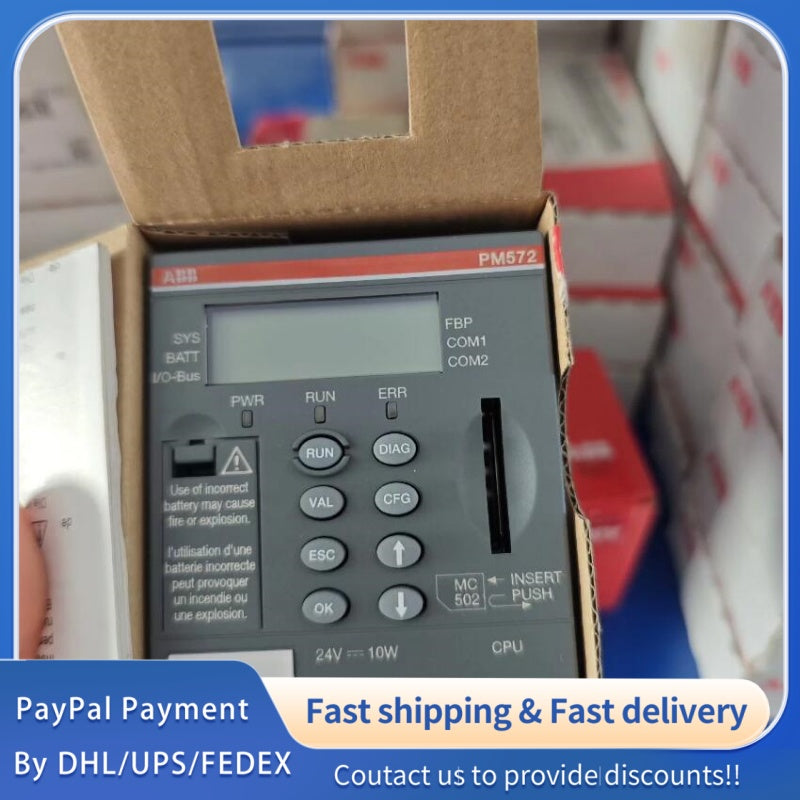 1PC for  new ABB CPU Module PM572 1SAP130200R0200 #LYQ007