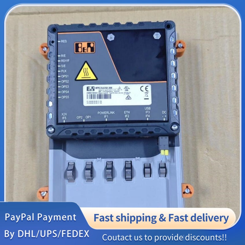 1  PCS USED  B&R Industrial HMI Panel 4PPC70.0702.20B#LYQ007
