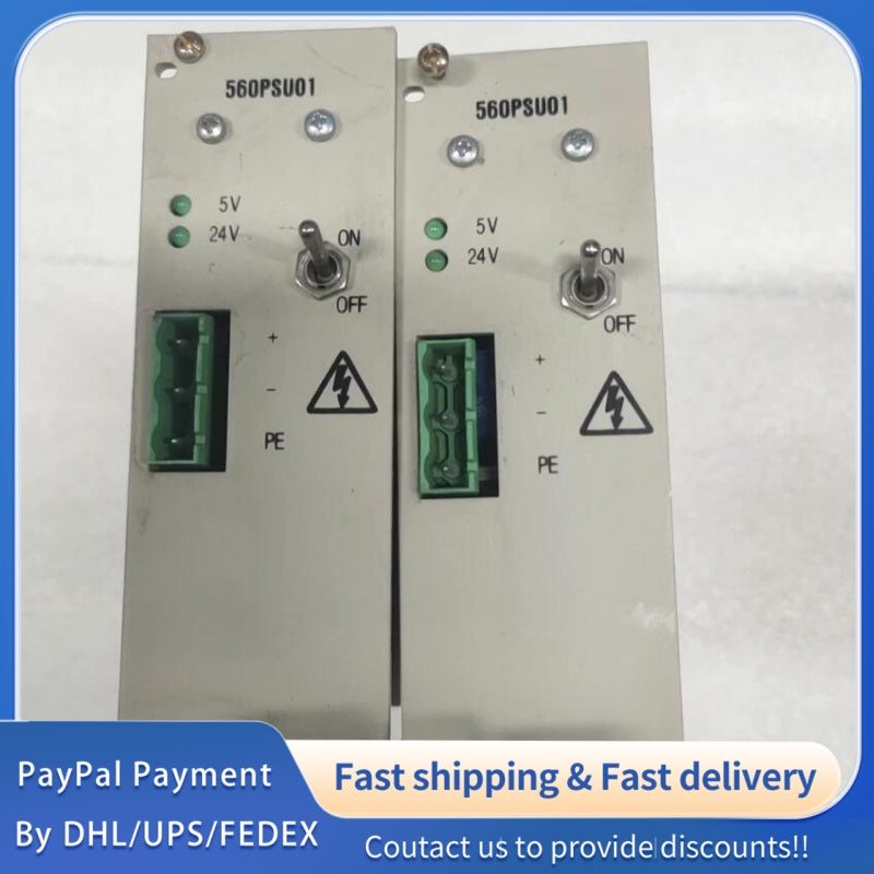 1  PCS  USED ABB Power Supply 560PSU01 1KGT006600R0002  #LYQ007